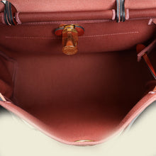 Hermes Rouge H Retourne Herbag Zip 31 PM Bag