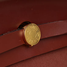 Hermes Rouge H Retourne Herbag Zip 31 PM Bag