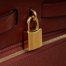 Hermes Rouge H Retourne Herbag Zip 31 PM Bag