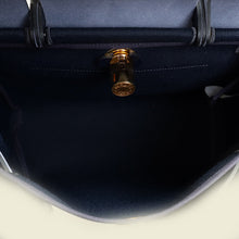Hermes Indigo Sellier Herbag Zip 31 PM Bag