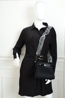 Hermes Noir Herbag Zip 20 Bag