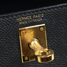 Hermes Noir Mini Kelly 20 Sellier Bag