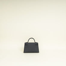 Hermes Noir Mini Kelly 20 Sellier Bag