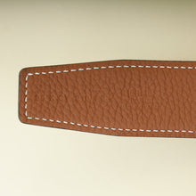 Hermes Bicolor H Guillochee Buckle & Reversible Belt