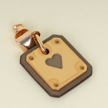 Hermes Etoupe As de Coeur Earrings
