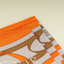 Hermes Bicolor Gavroche Twill Scarf