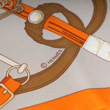 Hermes Bicolor Gavroche Twill Scarf