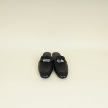Hermes Noir OZ Mules 40