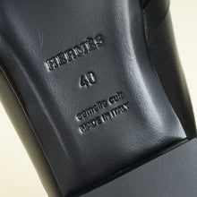 Hermes Noir OZ Mules 40
