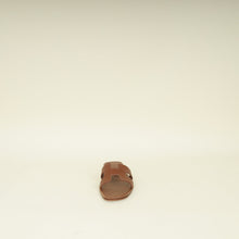 Hermes Gold Oran Sandal 35