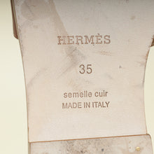 Hermes Gold Oran Sandal 35