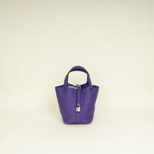 Hermes Purple Picotin Lock 18 Bag