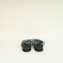 Hermes Bleu Jean Chypre Suede Goatskin Sandal 39