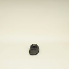 Hermes Noir Oran Sandal 35
