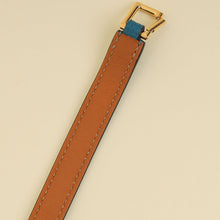 Hermes Turquoise Rivale Double Tour Bracelet