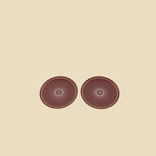 Hermes Rouge H Deco Bread And Butter Plate n 1 Set (2 PSC)