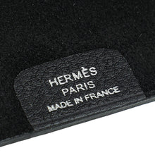 Hermes Noir Ulysse MM Notebook Cover W/3 Refill