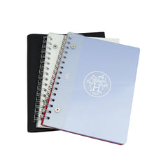 Hermes Noir Ulysse MM Notebook Cover W/3 Refill
