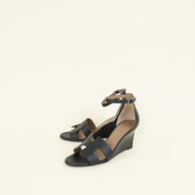 Hermes Noir Legend Sandal 37.5