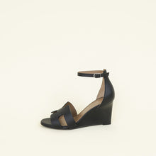 Hermes Noir Legend Sandal 37.5