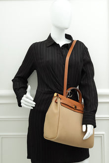 Hermes Bicolor Herbag Zip 31 PM Retourne Military Toile Vache Hunter Bag