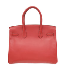 Hermes Rouge Casaque Retourne Birkin 30 Bag