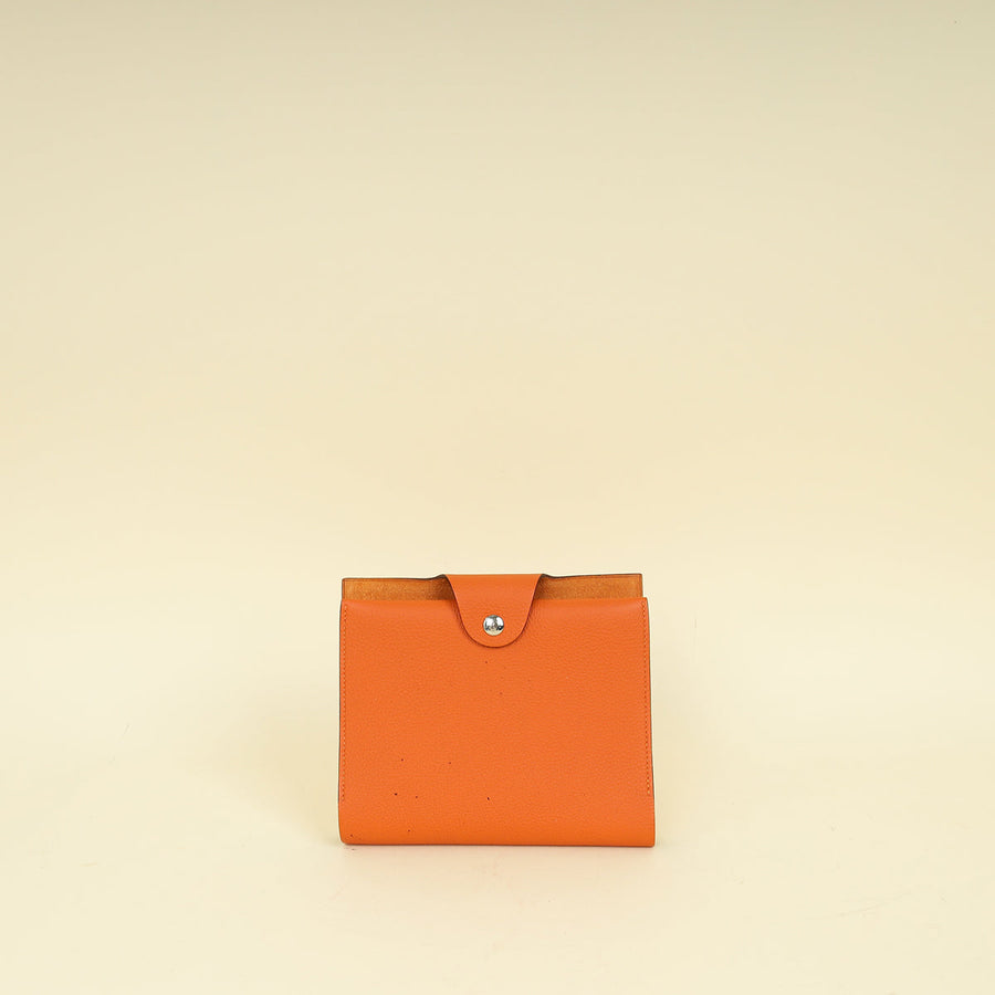 Hermes Orange Neo Ulysse PM Notebook Cover