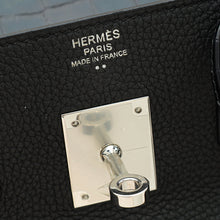 Hermes Noir Birkin Touch 30 Bag