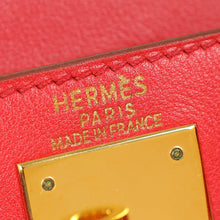 Hermes Rouge Vintage Kelly 28 Bag W/ Twilly