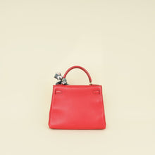 Hermes Rouge Vintage Kelly 28 Bag W/ Twilly
