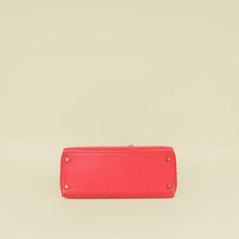 Hermes Rouge Vintage Kelly 28 Bag W/ Twilly