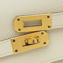 Hermes Nata Jaune Poussin Kelly Classique To Go Verso Wallet