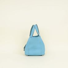 Hermes Bleu Du Nord Picotin Lock 18 Bag