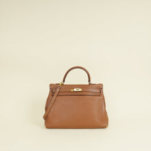 Hermes Gold Retourne Kelly 35 Bag