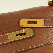 Hermes Gold Retourne Kelly 35 Bag
