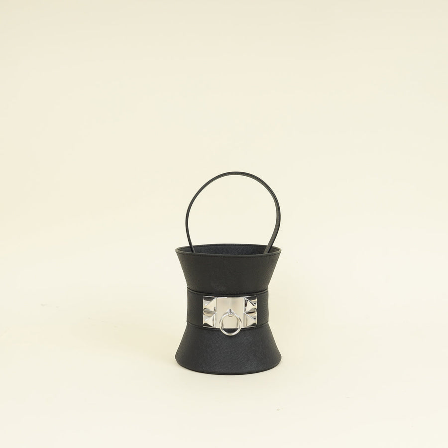 Hermes Noir Mini Medor Bag