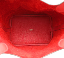 Hermes Rouge Casaque Picotin Lock 18 Bag