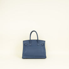 Hermes Bleu Royal Retourne Birkin 30 Bag