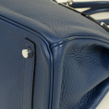 Hermes Bleu Royal Retourne Birkin 30 Bag