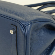 Hermes Bleu Royal Retourne Birkin 30 Bag