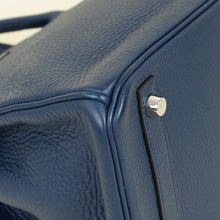 Hermes Bleu Royal Retourne Birkin 30 Bag