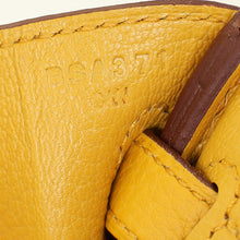 Hermes Jaune Ambre Birkin 25 Bag