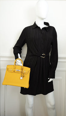 Hermes Jaune Ambre Birkin 25 Bag
