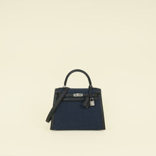 Hermes Bicolor Kelly 25 Sellier Quadrille Bag