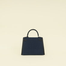 Hermes Bicolor Kelly 25 Sellier Quadrille Bag