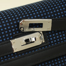 Hermes Bicolor Kelly 25 Sellier Quadrille Bag