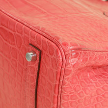 Hermes Bougainvillea Matte Alligator Retourne Birkin 35 Bag