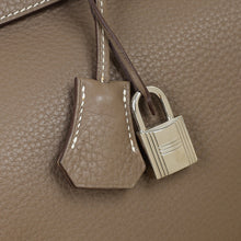 Hermes Etoupe Retourne Birkin 35 Bag