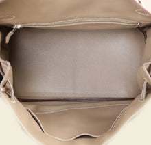 Hermes Etoupe Retourne Birkin 35 Bag