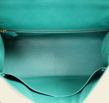 Hermes Malachite Sellier Kelly 35 Bag